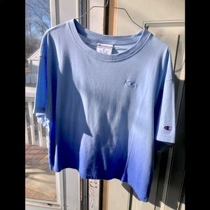 Champion Blue Ombre Blue T-shirt